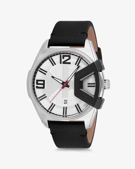 Daniel Klein Men DK12234-2  Water-Resistant Analogue Watch with Genuine Leather Strap