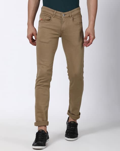 skinny khaki jeans men