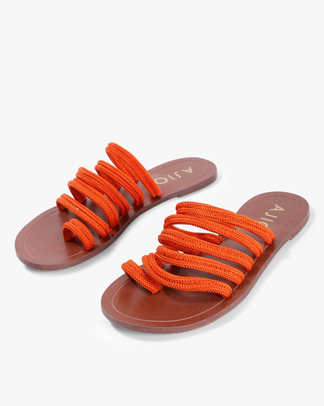 orange sandals