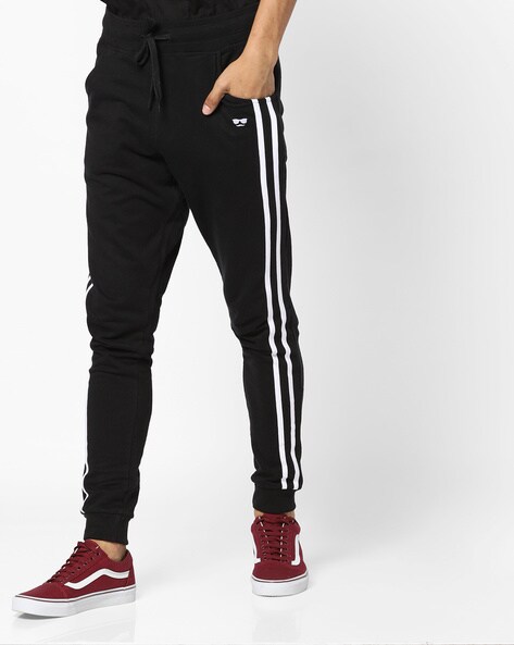 Buy Black Track Pants for Men by Garcon Online Ajio