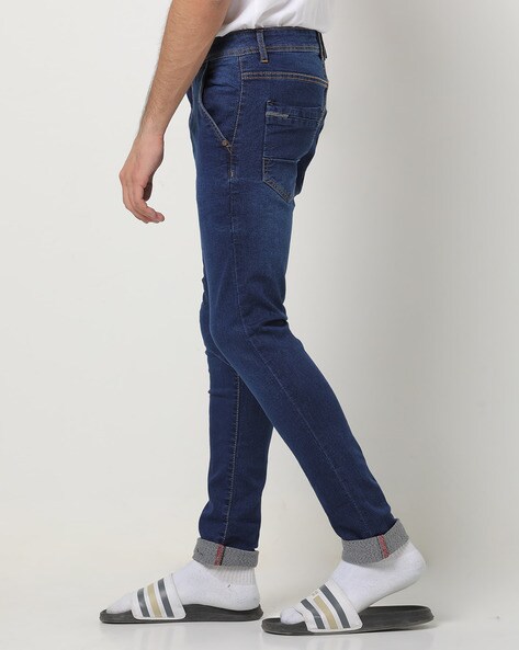 Buy blue Jeans for Men by BREAKPOINT Online