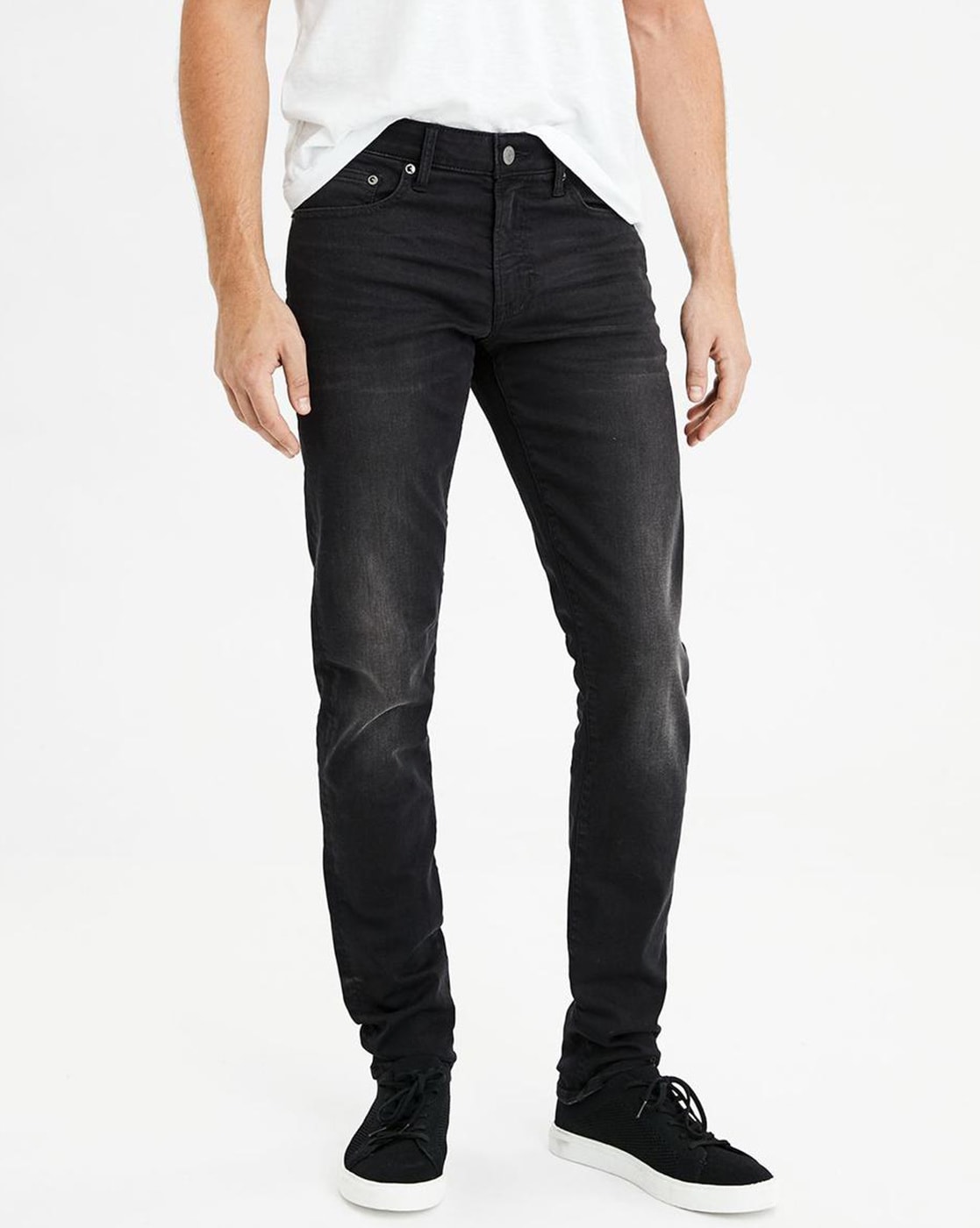 Mevrouw Serie van Besmettelijk Buy Black Jeans for Men by American Eagle Outfitters Online | Ajio.com