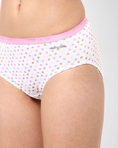 Fruit of the Loom Women's Cotton Hipster Panties (Pack of 1