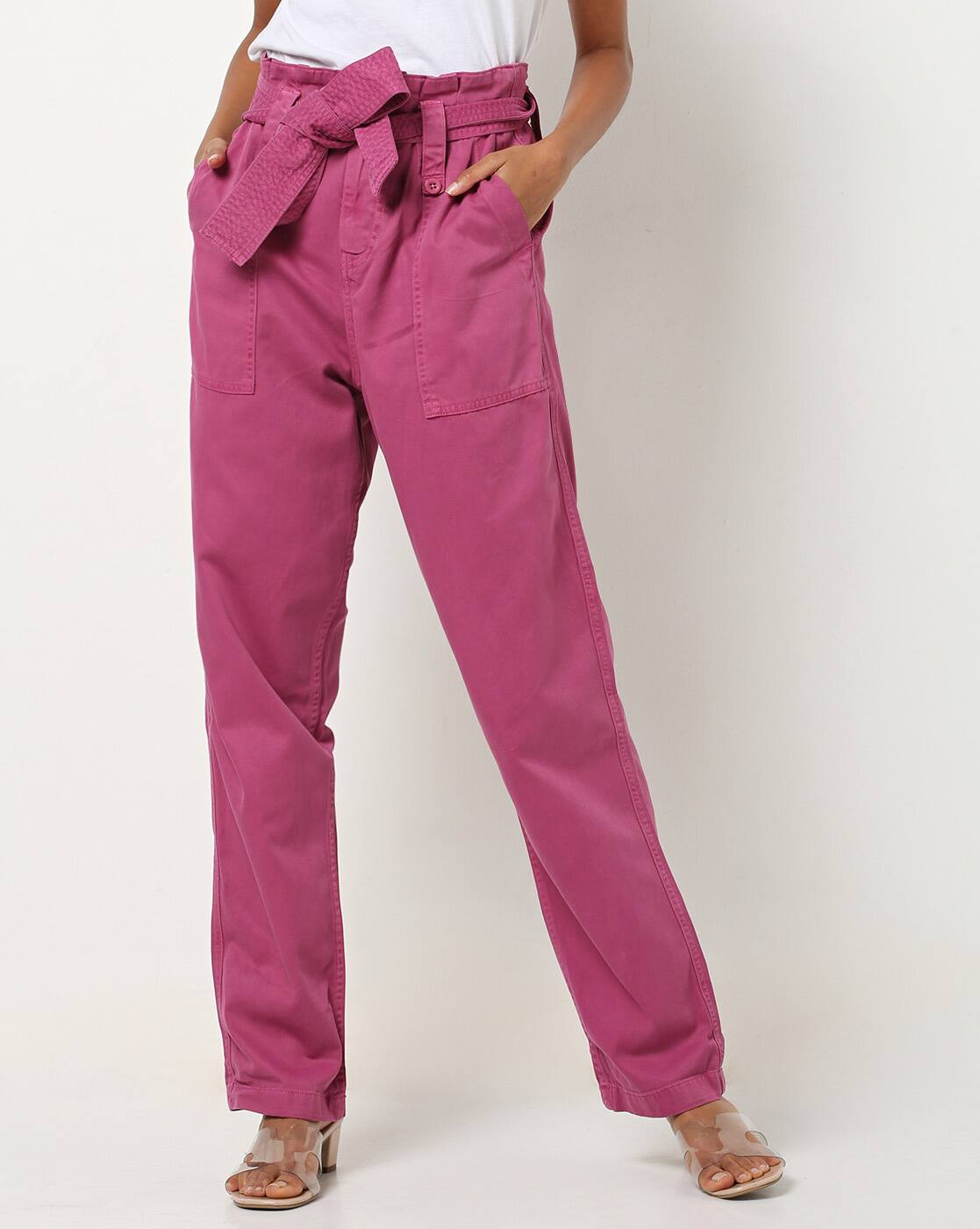 Buy Purple Trousers \u0026 Pants for Women 