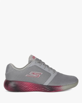 Buy Pink Grey Shoes for Women by Skechers | Ajio.com