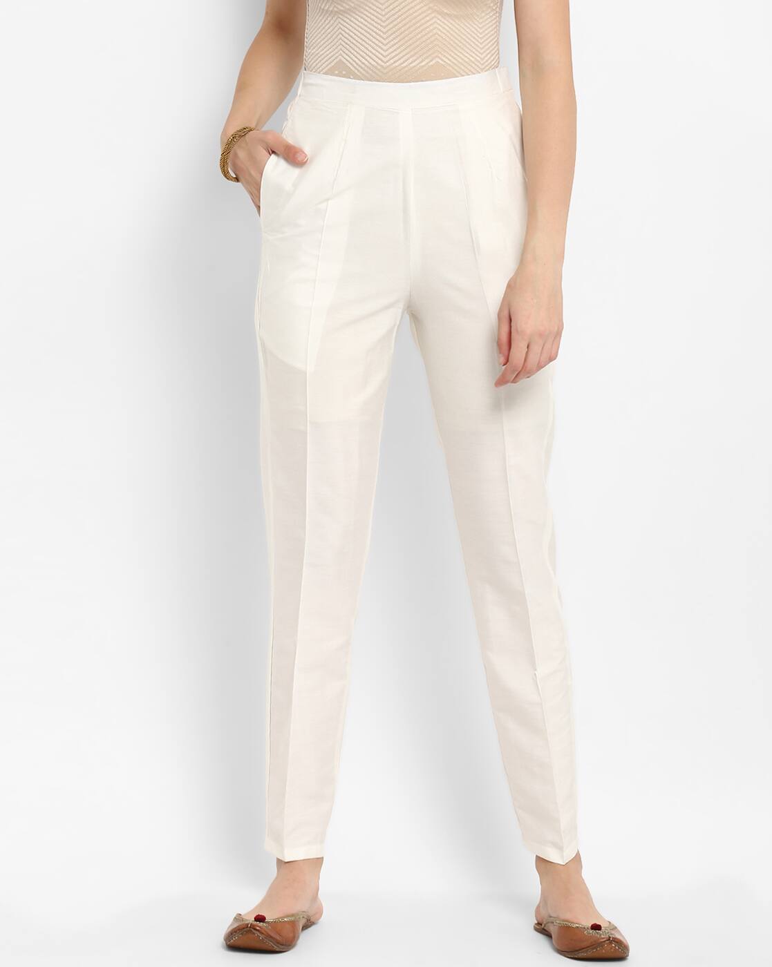 Ajio straight pants Clearance