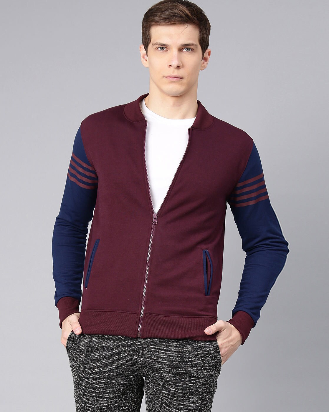 maroon colour ka jacket