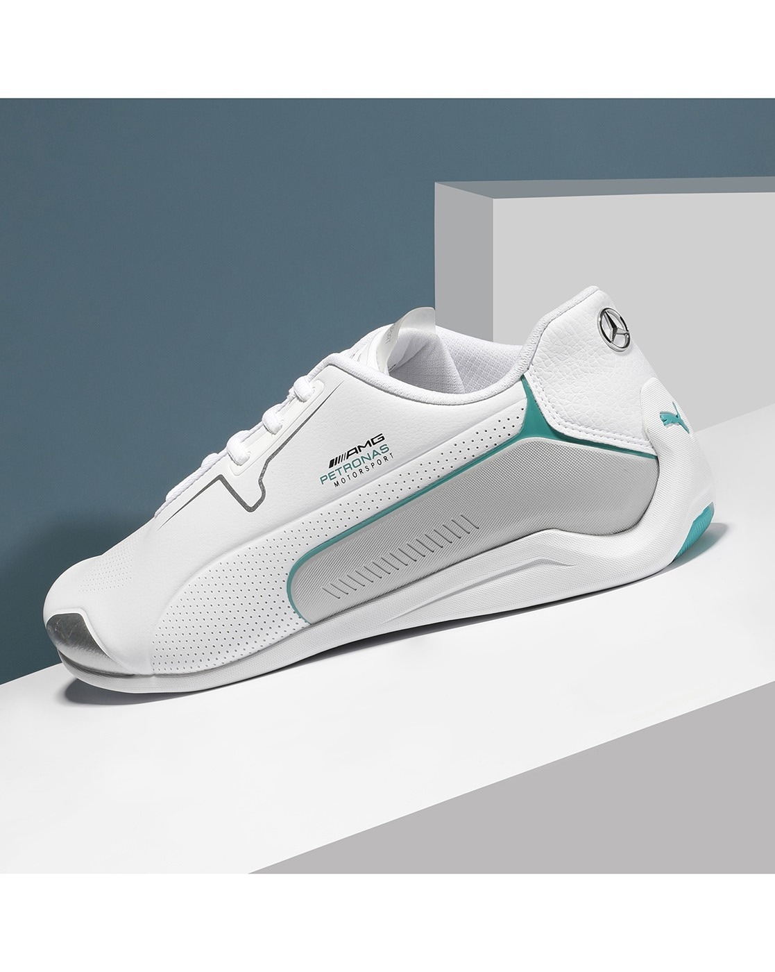 puma mercedes sneakers white