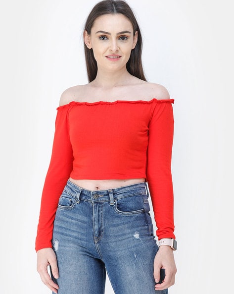 Buy Red Tops for Women by Cation Online