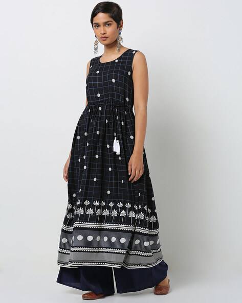 black kurtis for ladies