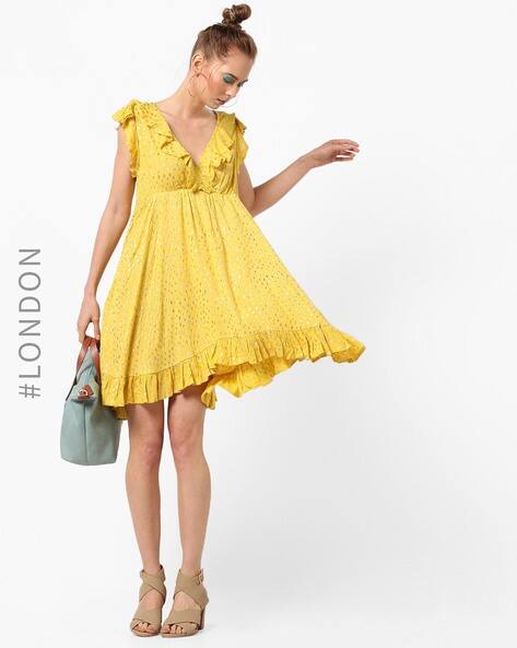 Buy Yellow Dresses for Women by Glamorous Online | Ajio.com