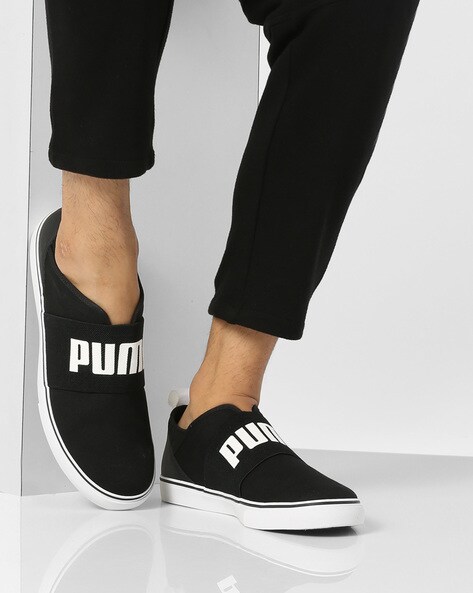 puma sneakers black casual shoes
