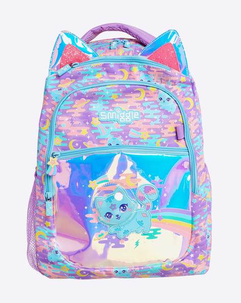 smiggle blue backpack