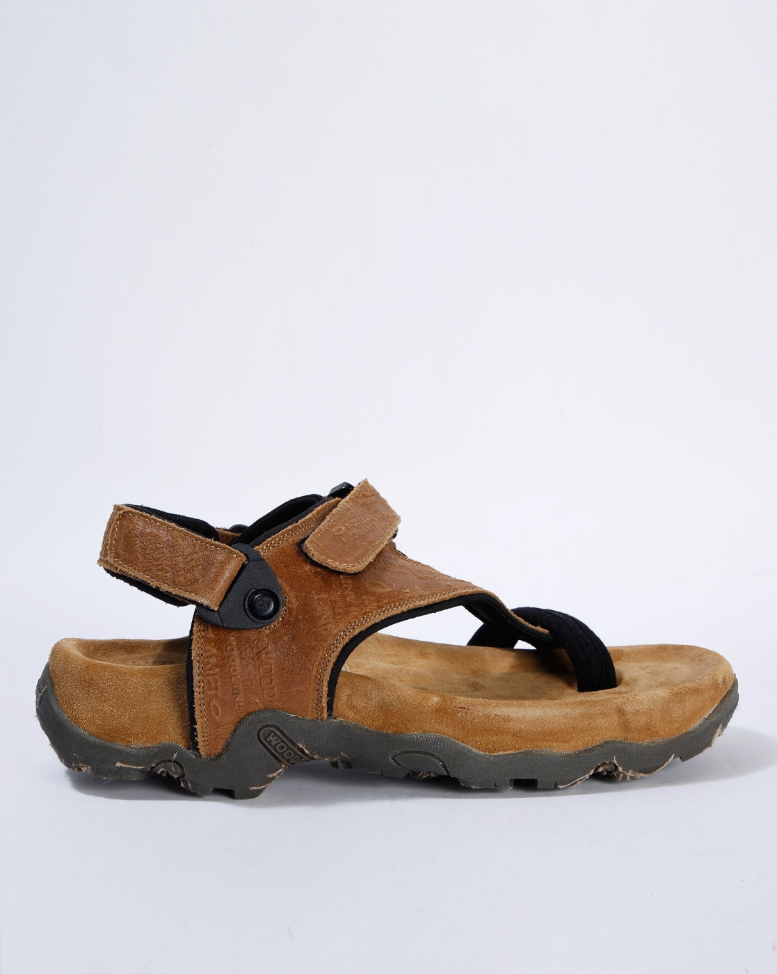 woodland men's brown casual sandal