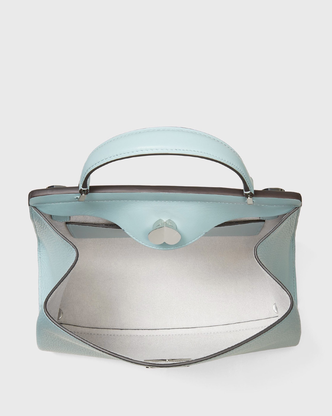 Buy KATE SPADE Romy Pebbled Leather Satchel Bag with Short Handles | Blue  Color Women | AJIO LUXE