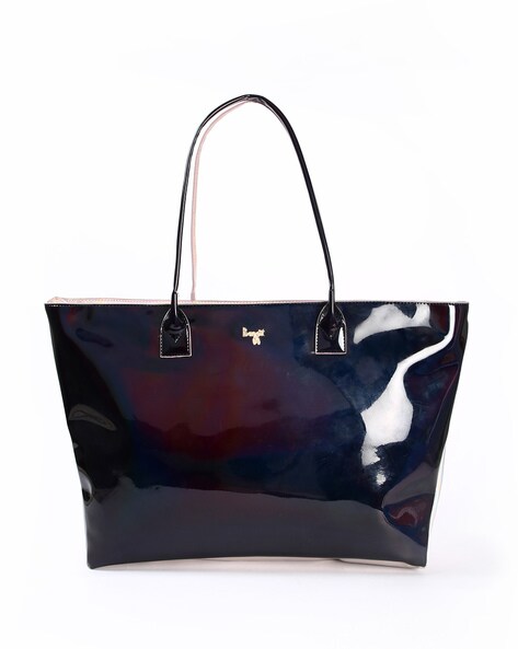 Glossy tote 2024 bags