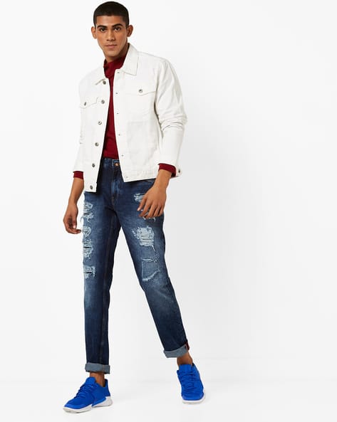 d struct denim jacket