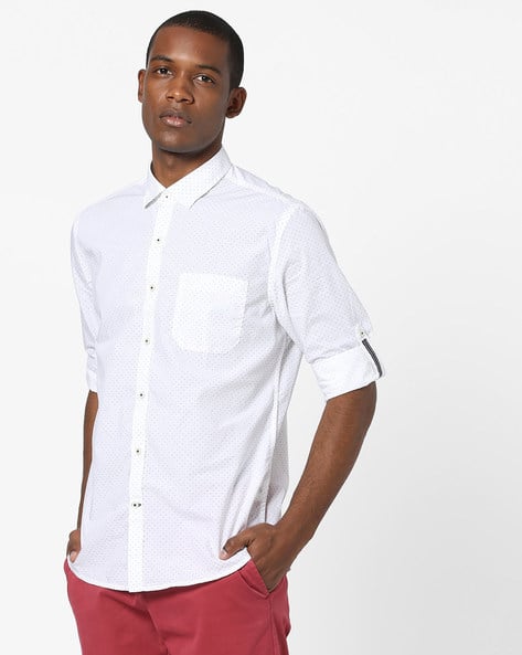 Buy White Shirts for Men by NETPLAY 