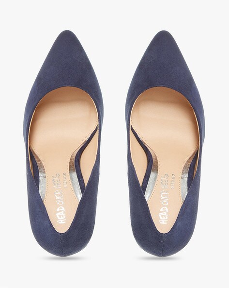 Buy Navy Blue Heeled Shoes for Women by Dune London Online | Ajio.com