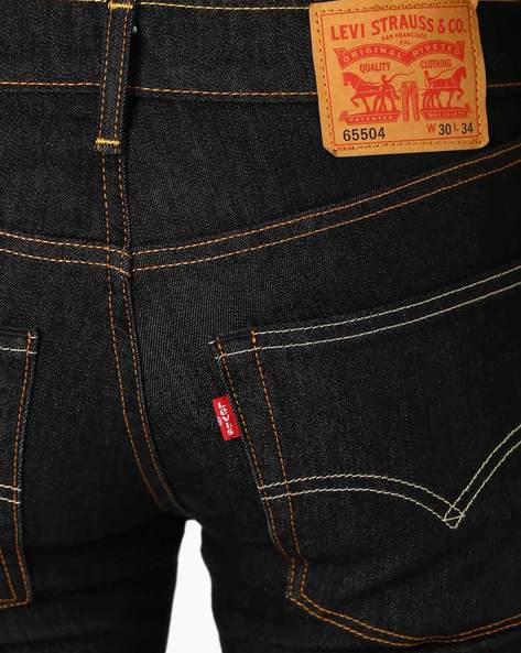 levis jeans 65504 black