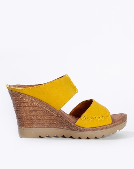 catwalk yellow sandals