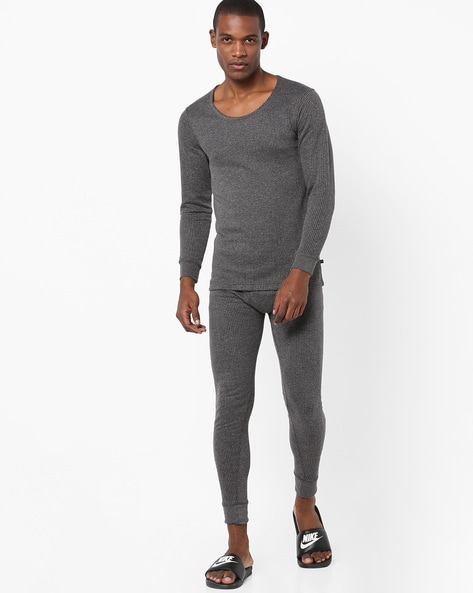 Buy Grey Thermal Wear for Men by HANES Online