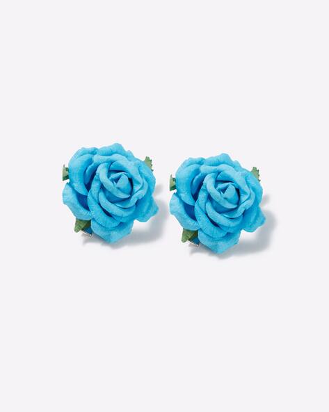 Buy Turquoise Blue Hair Accessories For Girls By The Magic Wand