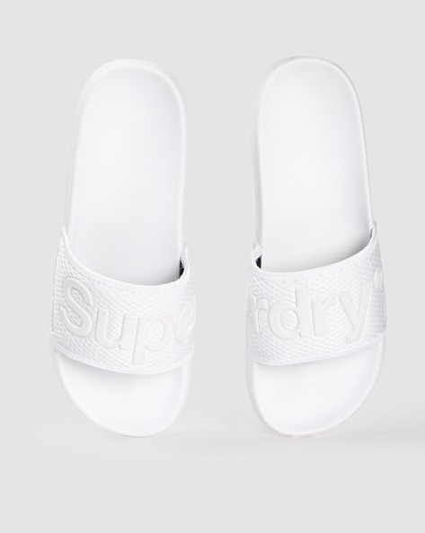 superdry white flip flops