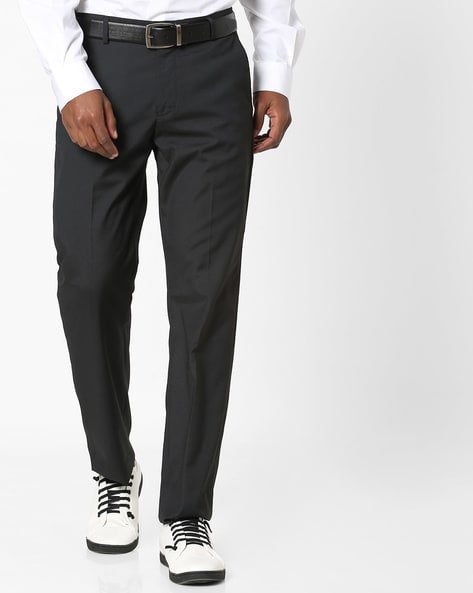 Buy Grey Trousers & Pants for Men by VILLAIN Online | Ajio.com