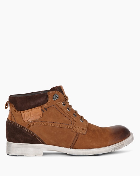 Buy Camel Brown Boots for Men by Lee Cooper Online 