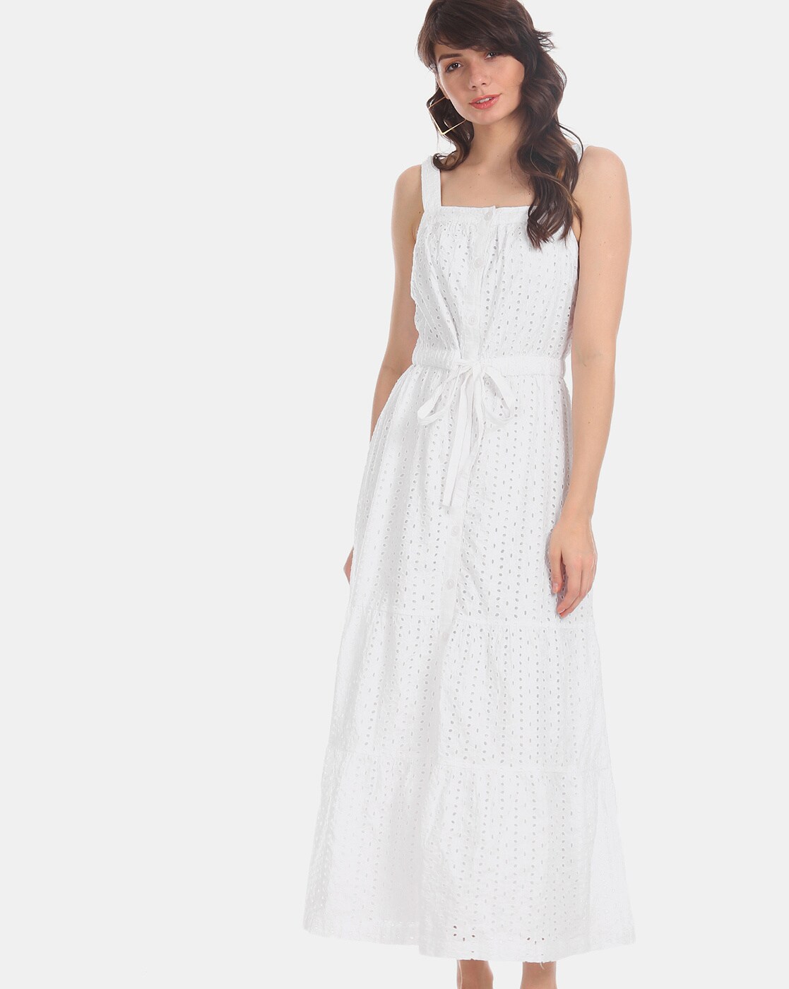 gap white dress