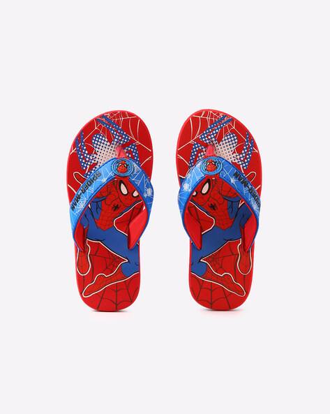 boys spiderman slippers