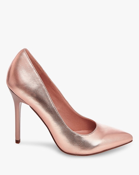 Madden girl rose gold heels on sale