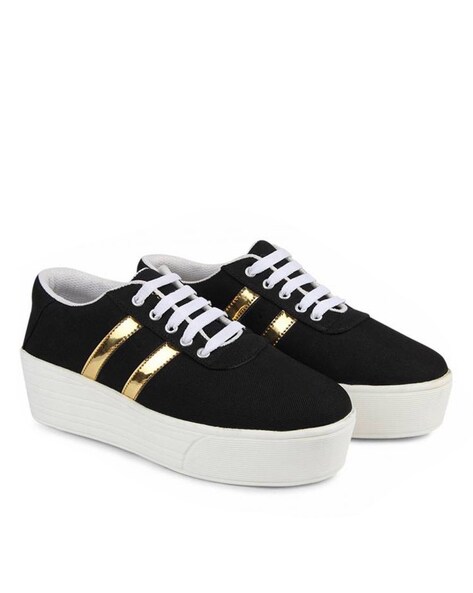 casual platform sneakers