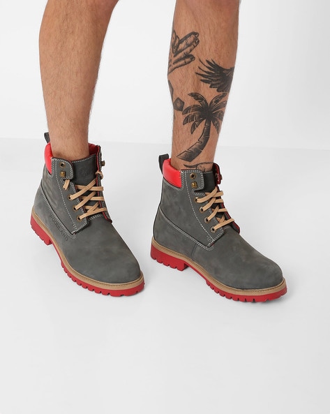 Woodland - Sherpa Lined Leather Boots for Men | DC Shoes