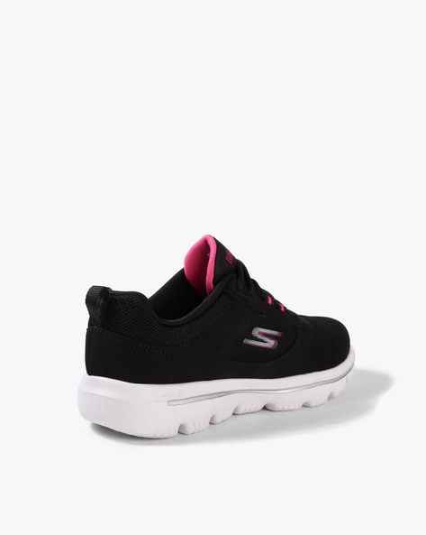 Skechers Go Walk Evolution Ultra Enhance Trainers Black