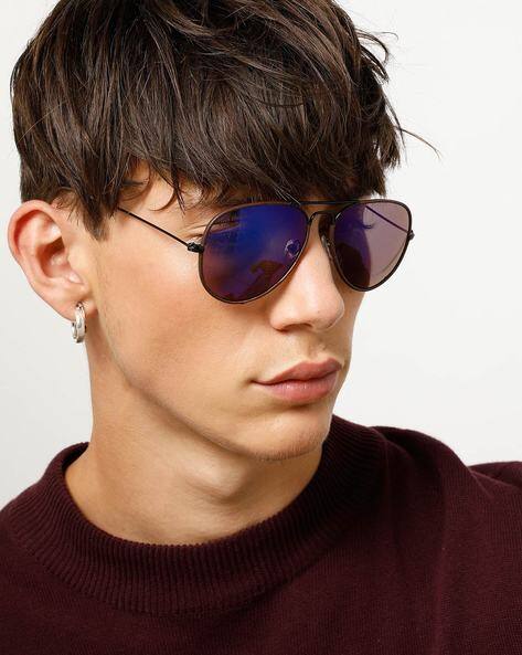 JB-601-C8 UV-Protected Full-Rim Aviators