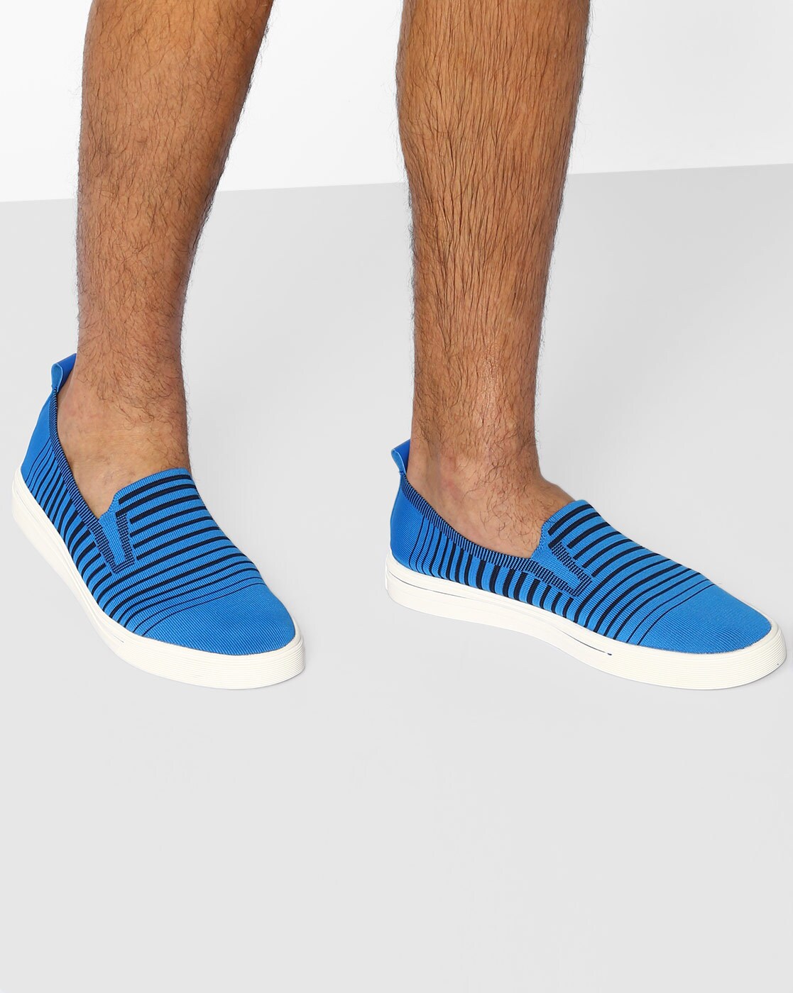 Buy Blue Sneakers for Men by AJIO 