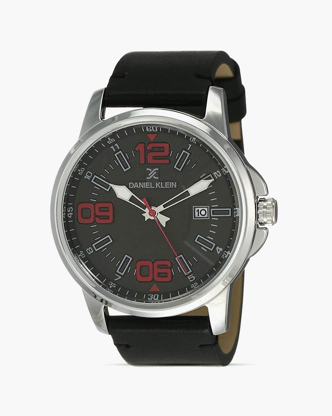 DK12131-2 Analogue Wrist Watch with Leather Strap