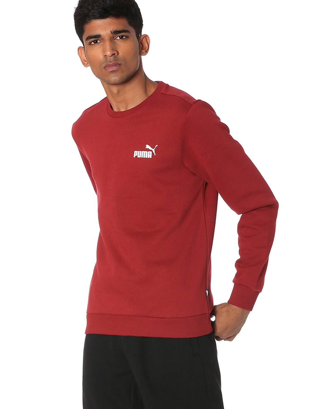 puma men's cotton sweatshirts