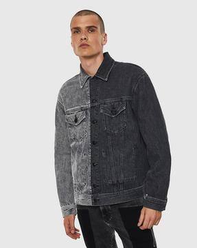 Buy DIESEL D-POLL Colourblock Trucker 