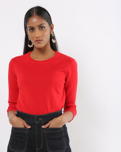 Buy Red Sweaters & Cardigans for Women by LEVIS Online 