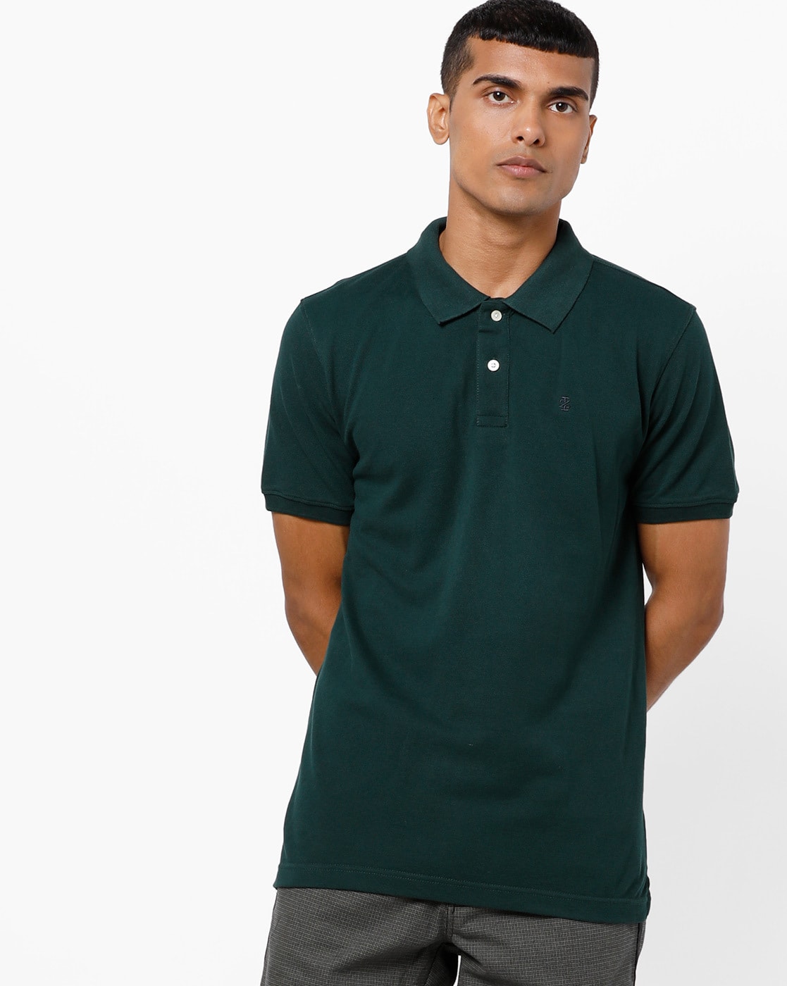 Buy Dark Green Tshirts For Men By Izod Online | Ajio.Com