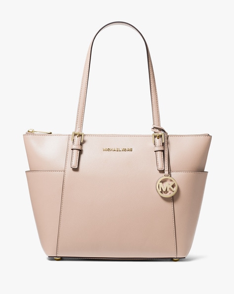 Michael Kors Tote Bag In Soft Pink Leather | ModeSens