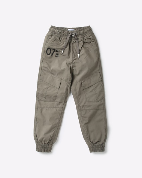 Woven Cargo Joggers