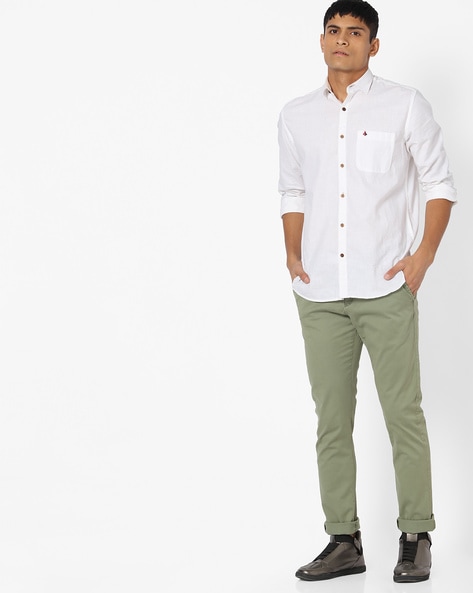 mens sage green chinos