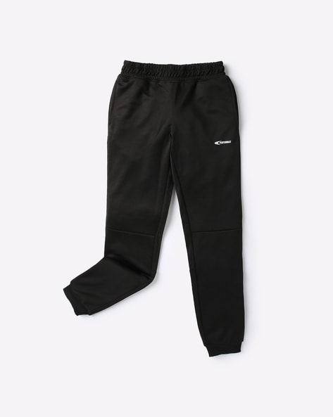 jet black joggers