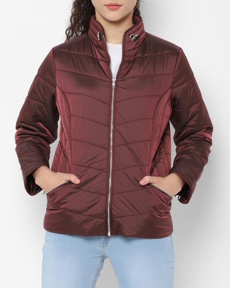 allen solly maroon jacket