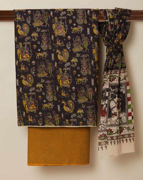 Kalamkari cotton dress materials *... - Supra collections | Facebook