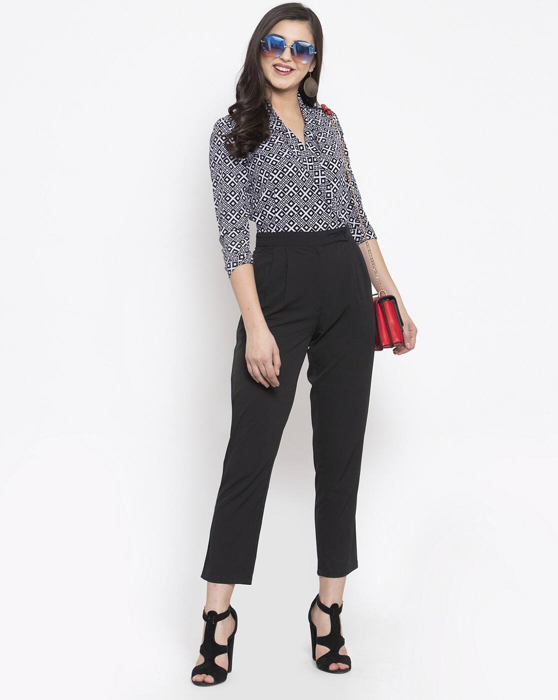 geometric jumpsuit